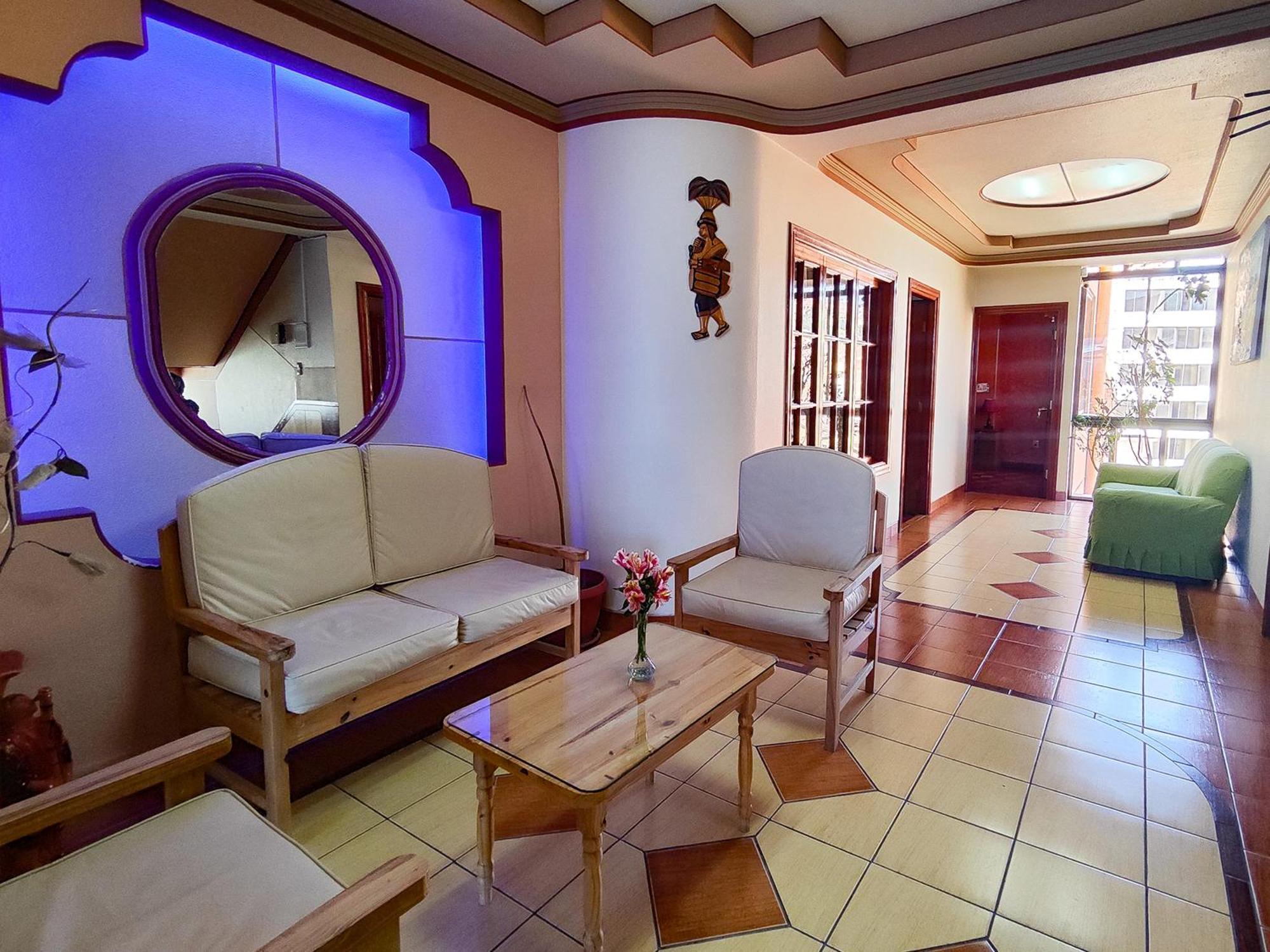 Hotel Diamante Azul ลาปาซ ภายนอก รูปภาพ